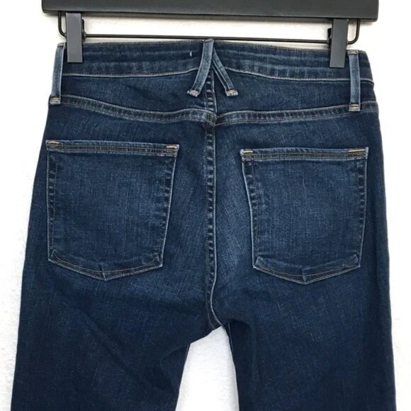 Good American The Pom Pom Good Boot Crop Jeans - Picture 7 of 9